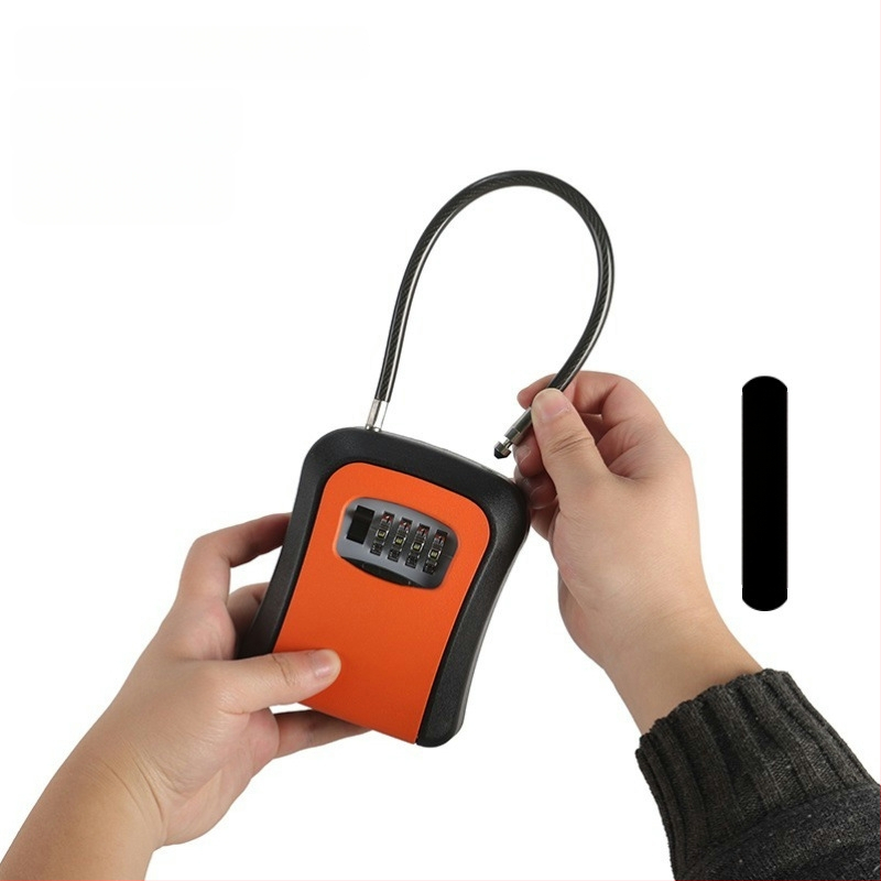 Jelszavas kulcstartó, falra szerelhető, modell KX803, ABS műanyag, záró rúd vastagsága 8 mm