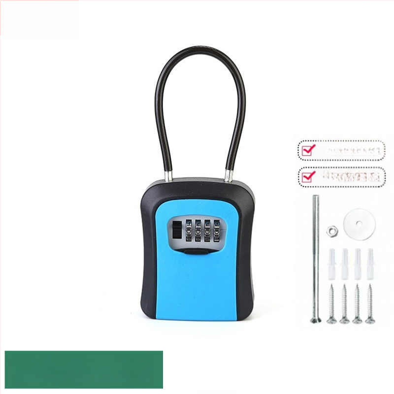 Jelszavas kulcstartó, falra szerelhető, modell KX803, ABS műanyag, záró rúd vastagsága 8 mm