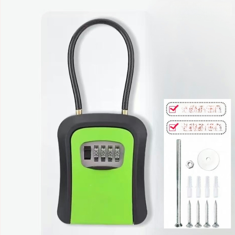 Jelszavas kulcstartó, falra szerelhető, modell KX803, ABS műanyag, záró rúd vastagsága 8 mm