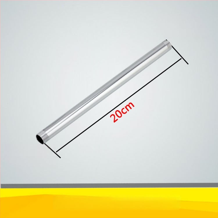 Qt132 Rovný sprchový držiak, meď/nerezová oceľ konštrukcia, skrytá závitová montáž, 0–95°C prevádzková teplota, 1 MPa nominálny tlak