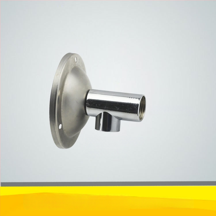 Qt132 Rovný sprchový držiak, meď/nerezová oceľ konštrukcia, skrytá závitová montáž, 0–95°C prevádzková teplota, 1 MPa nominálny tlak