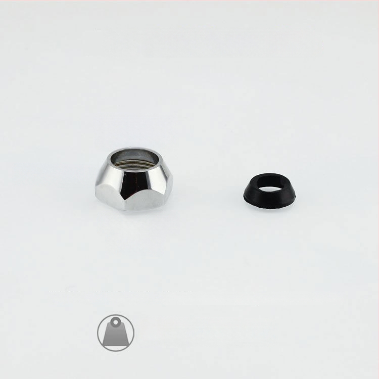 Qt132 Rovný sprchový držiak, meď/nerezová oceľ konštrukcia, skrytá závitová montáž, 0–95°C prevádzková teplota, 1 MPa nominálny tlak