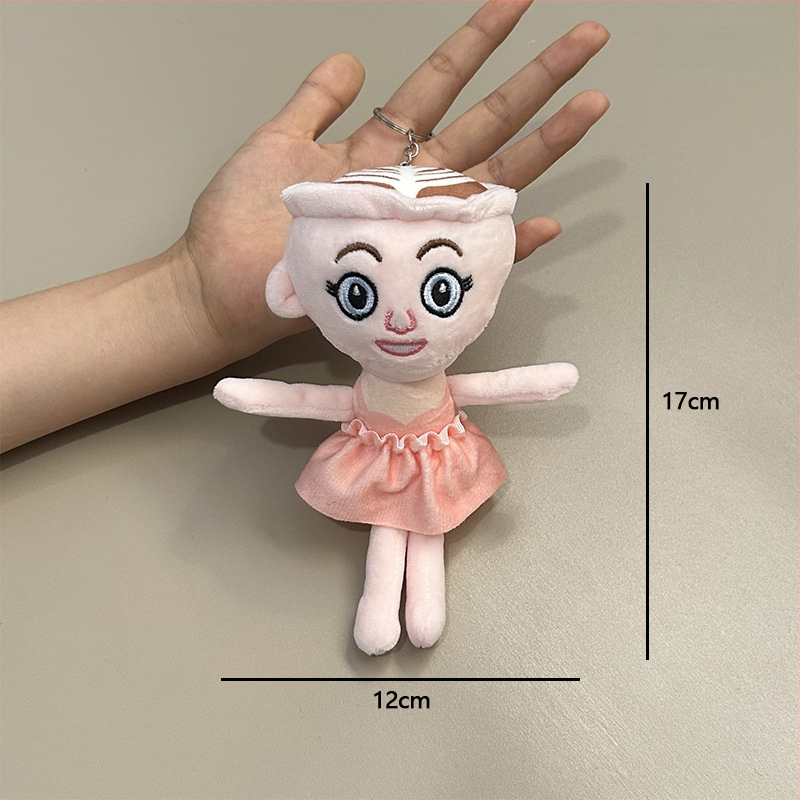 Λούτρινο ζωάκι — κρεμαστό μπρελόκ για κλειδιά, κοντό βελούδινο ύφασμα, γέμισμα PP βαμβάκι, σειρά ζώων