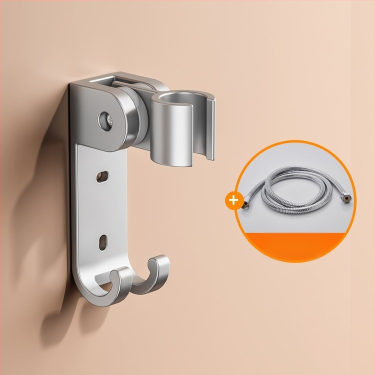 Fali zuhanytartó, űr-alumínium, forgatható, modell 1515