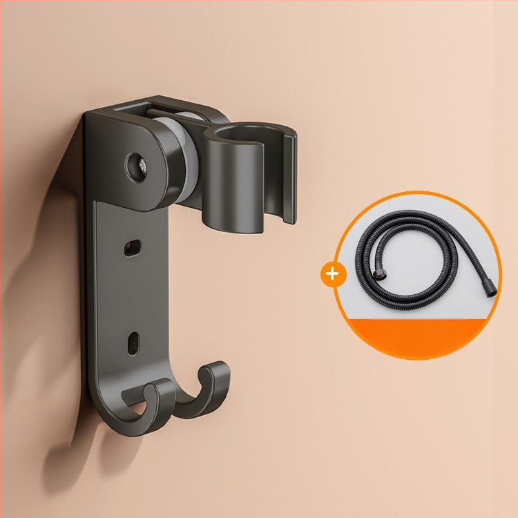 Fali zuhanytartó, űr-alumínium, forgatható, modell 1515