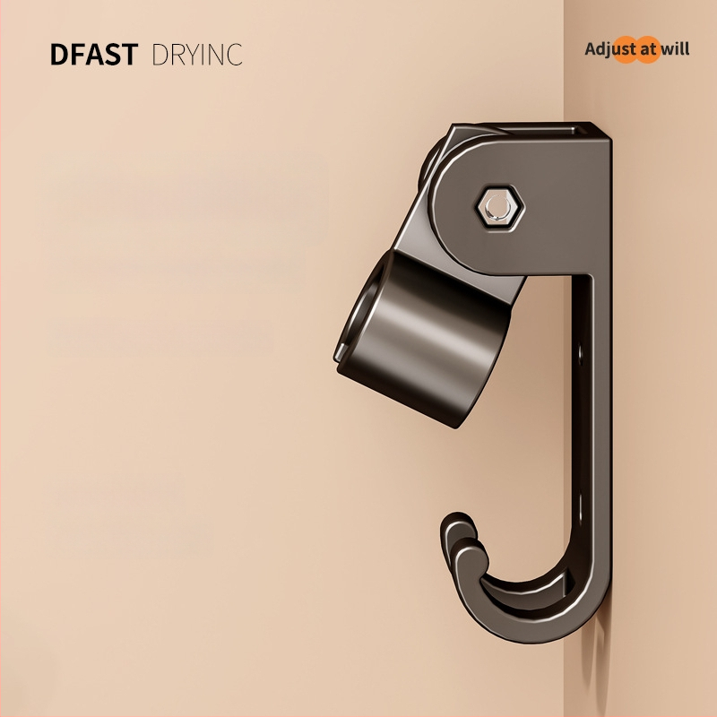 Fali zuhanytartó, űr-alumínium, forgatható, modell 1515