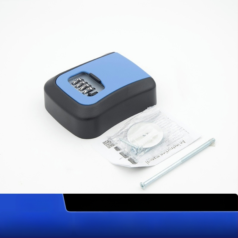 Falra szerelt jelszavas kulcstartó doboz — ABS alumínium ötvözet, KC-108, zárókar vastagsága 95 mm, rudak közötti távolság 95 mm