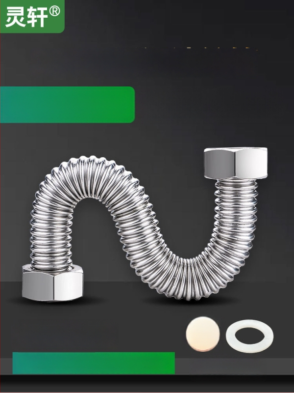 304 nerezová oceľová hadica vstupná, model LX, vysoký tlak, teplotne odolná, CE certifikát