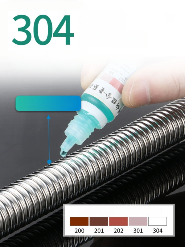 304 nerezová oceľová hadica vstupná, model LX, vysoký tlak, teplotne odolná, CE certifikát