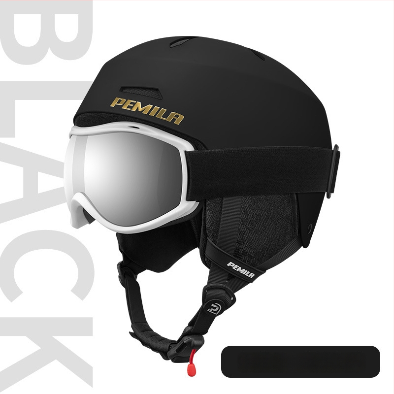 Felnőtt uniszex sí sisak, ABS+EPS héj, kerékpáros sisak