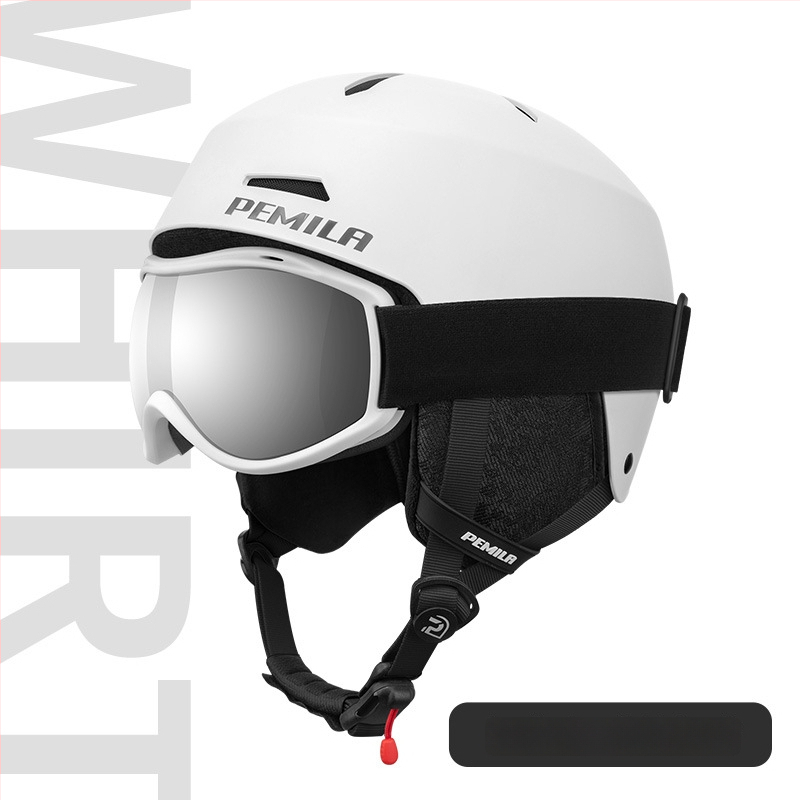 Felnőtt uniszex sí sisak, ABS+EPS héj, kerékpáros sisak