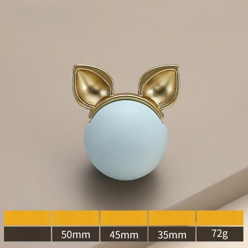 Μοντέλο 2991 — Μοντέρνα μινιμαλιστική καρτούν λαβή επίπλων με μία οπή για ντουλάπες, ντουλάπια και συρτάρια