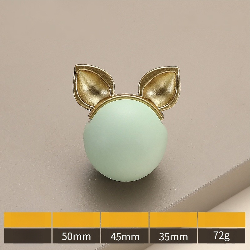 Μοντέλο 2991 — Μοντέρνα μινιμαλιστική καρτούν λαβή επίπλων με μία οπή για ντουλάπες, ντουλάπια και συρτάρια