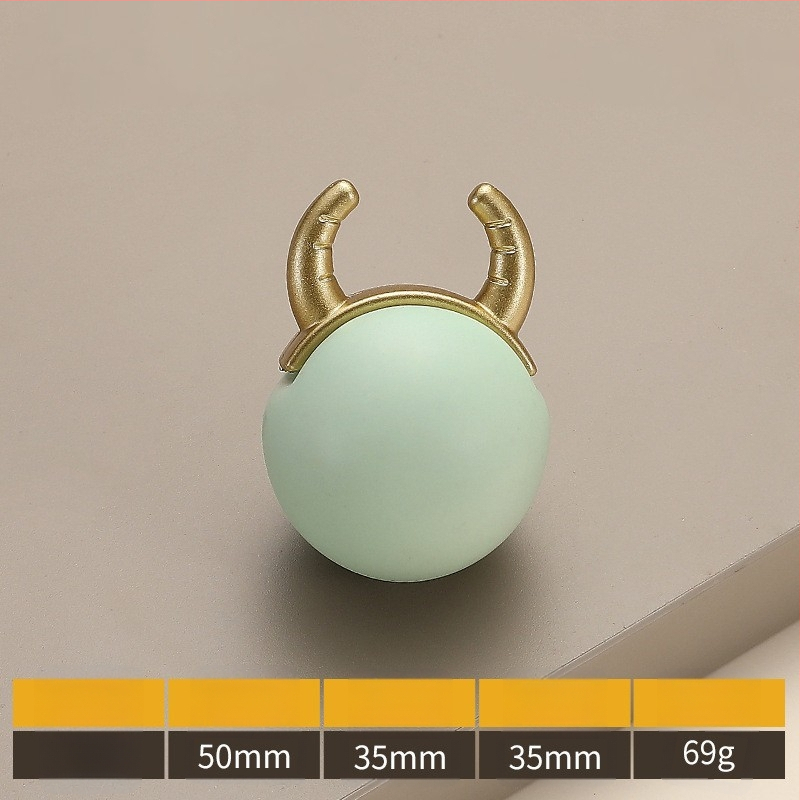 Μοντέλο 2991 — Μοντέρνα μινιμαλιστική καρτούν λαβή επίπλων με μία οπή για ντουλάπες, ντουλάπια και συρτάρια