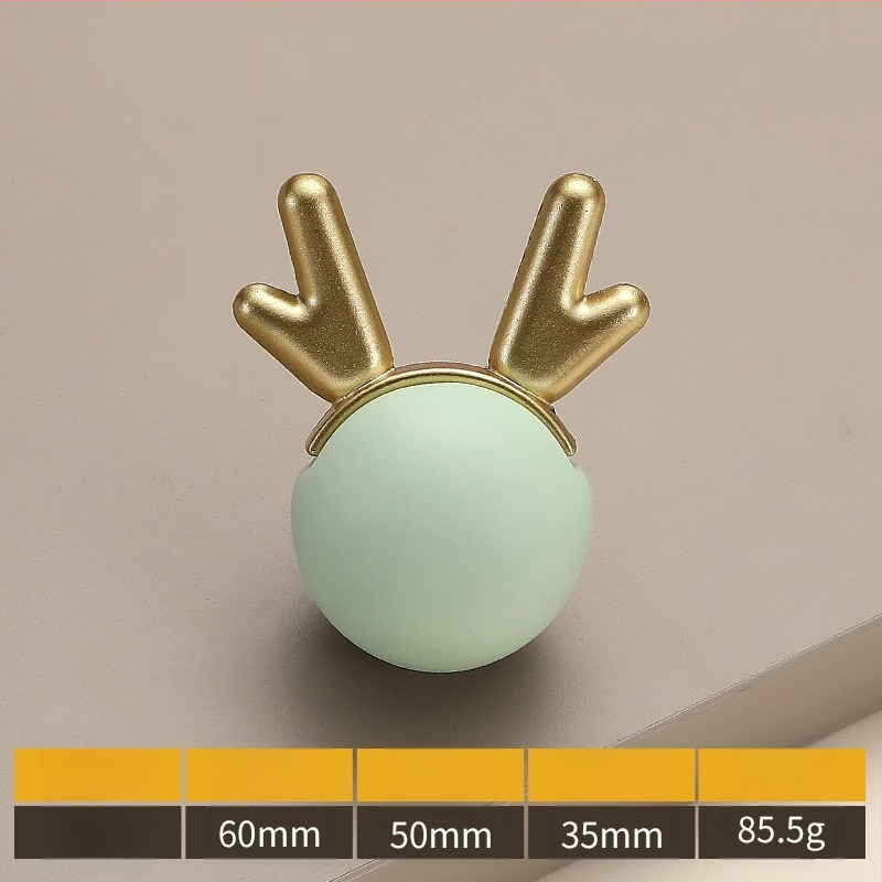 Μοντέλο 2991 — Μοντέρνα μινιμαλιστική καρτούν λαβή επίπλων με μία οπή για ντουλάπες, ντουλάπια και συρτάρια