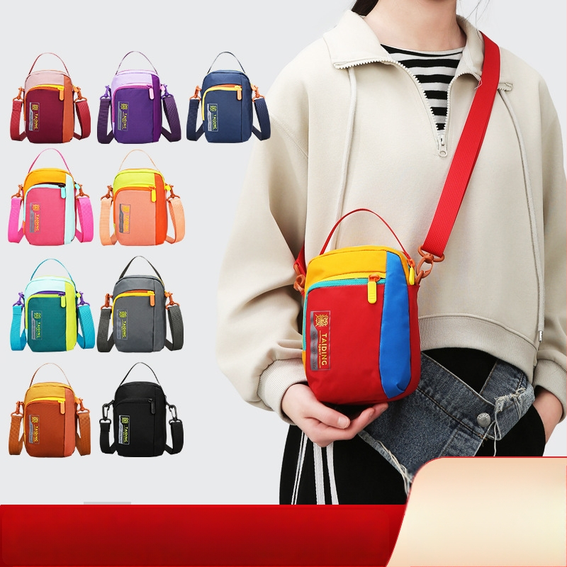 Taiding Genți Crossbody Unisex din Nailon – Impermeabilă, Ușoară, Capacitate Mare pentru Călătorii și Sporturi în Aer Liber