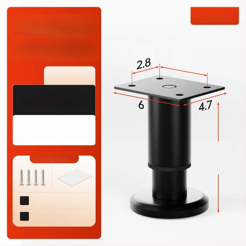 Cosma állítható teleszkópos bútorlábak | univerzális illeszkedés, hideg hengerelt acél, modern minimalist stílus