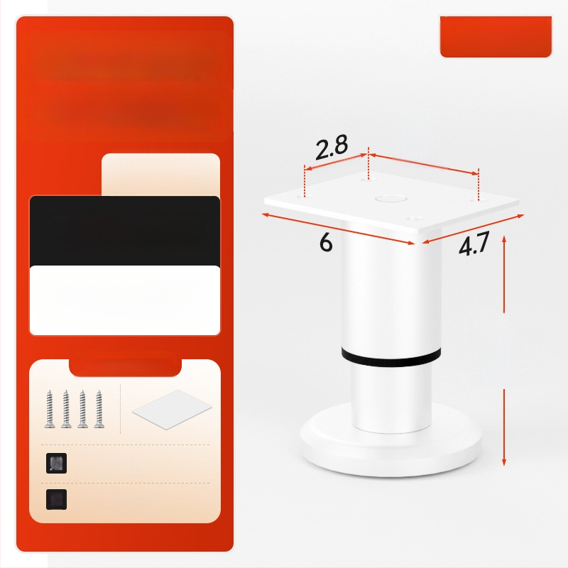 Cosma állítható teleszkópos bútorlábak | univerzális illeszkedés, hideg hengerelt acél, modern minimalist stílus