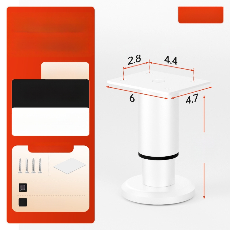 Cosma állítható teleszkópos bútorlábak | univerzális illeszkedés, hideg hengerelt acél, modern minimalist stílus