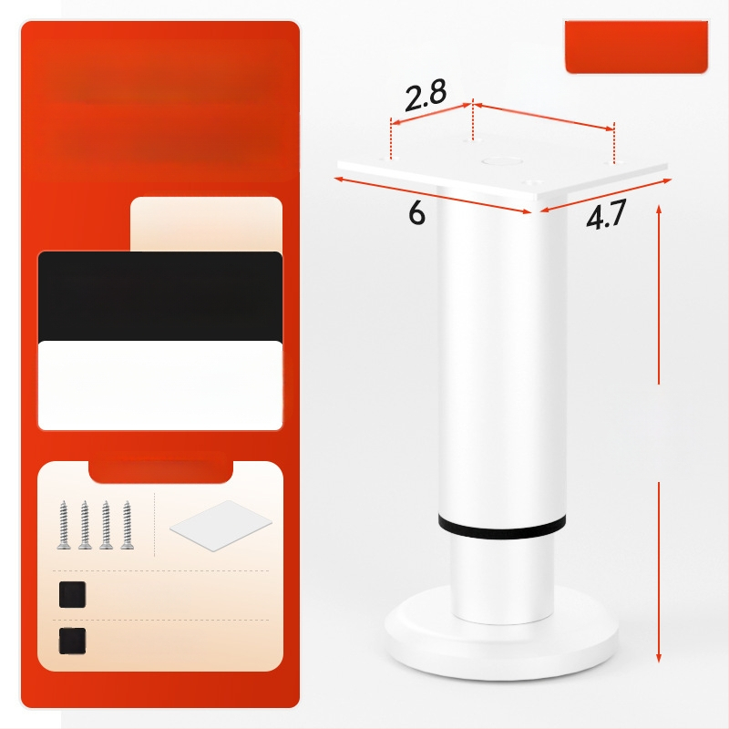 Cosma állítható teleszkópos bútorlábak | univerzális illeszkedés, hideg hengerelt acél, modern minimalist stílus