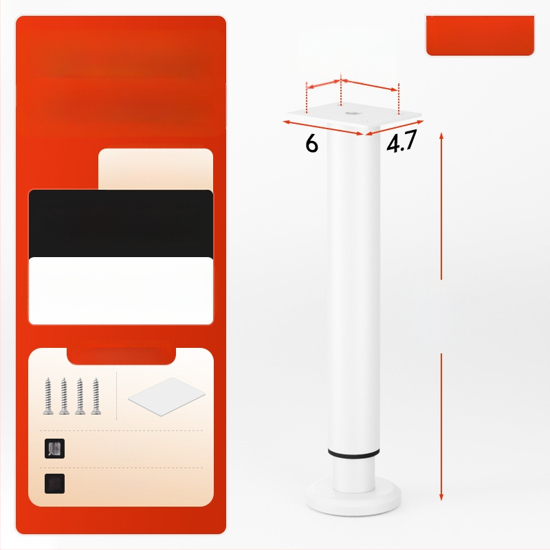 Cosma állítható teleszkópos bútorlábak | univerzális illeszkedés, hideg hengerelt acél, modern minimalist stílus