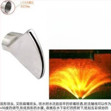 Duza de fontană din cupru și oțel inoxidabil 304, duze multiple pentru peisaje acvatice