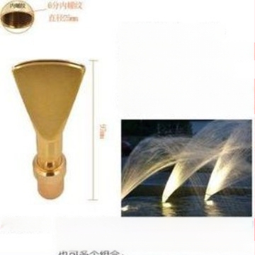 Duza de fontană din cupru și oțel inoxidabil 304, duze multiple pentru peisaje acvatice