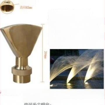 Duza de fontană din cupru și oțel inoxidabil 304, duze multiple pentru peisaje acvatice