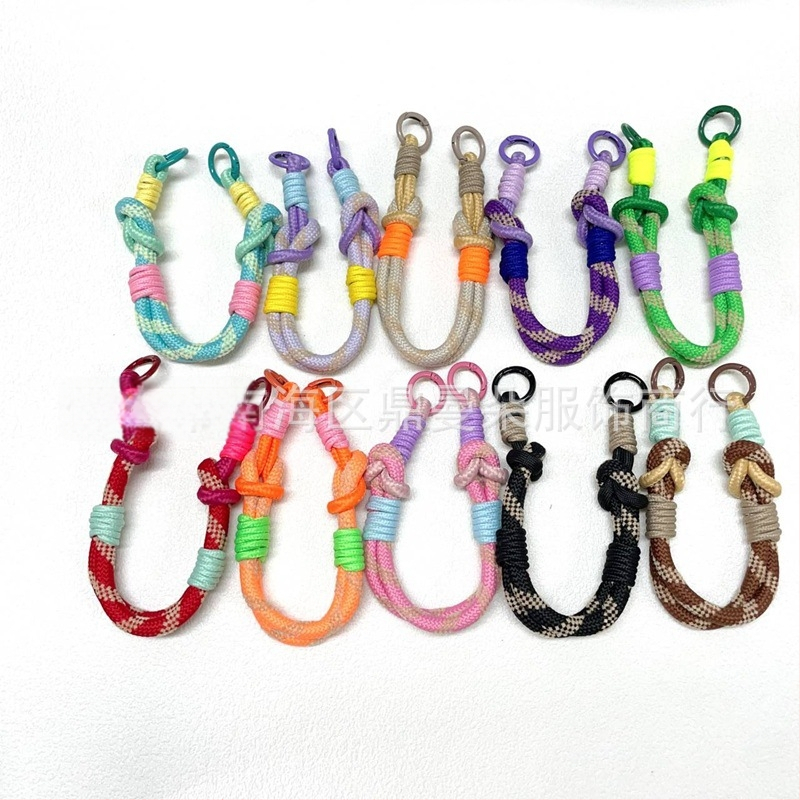 Κινητό κρεμαστό λουράκι από σκοινί, INS στυλ, διακόσμηση για τσάντα, κρεμαστό, προσωποποιημένη τάση (Χειμώνας 2025)