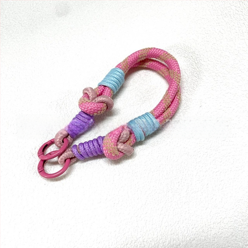 Κινητό κρεμαστό λουράκι από σκοινί, INS στυλ, διακόσμηση για τσάντα, κρεμαστό, προσωποποιημένη τάση (Χειμώνας 2025)