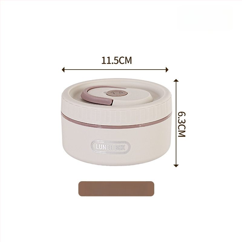 304 rozsdamentes acél ebédes doboz, termoszigetelt, szivárgásmentes, hordozható, többszintes kialakítás akár négy rétegig, mikrohullámú sütőbe tehető