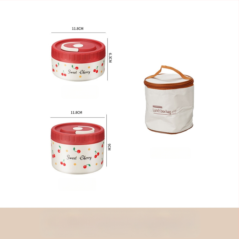 304 rozsdamentes acél ebédes doboz, termoszigetelt, szivárgásmentes, hordozható, többszintes kialakítás akár négy rétegig, mikrohullámú sütőbe tehető