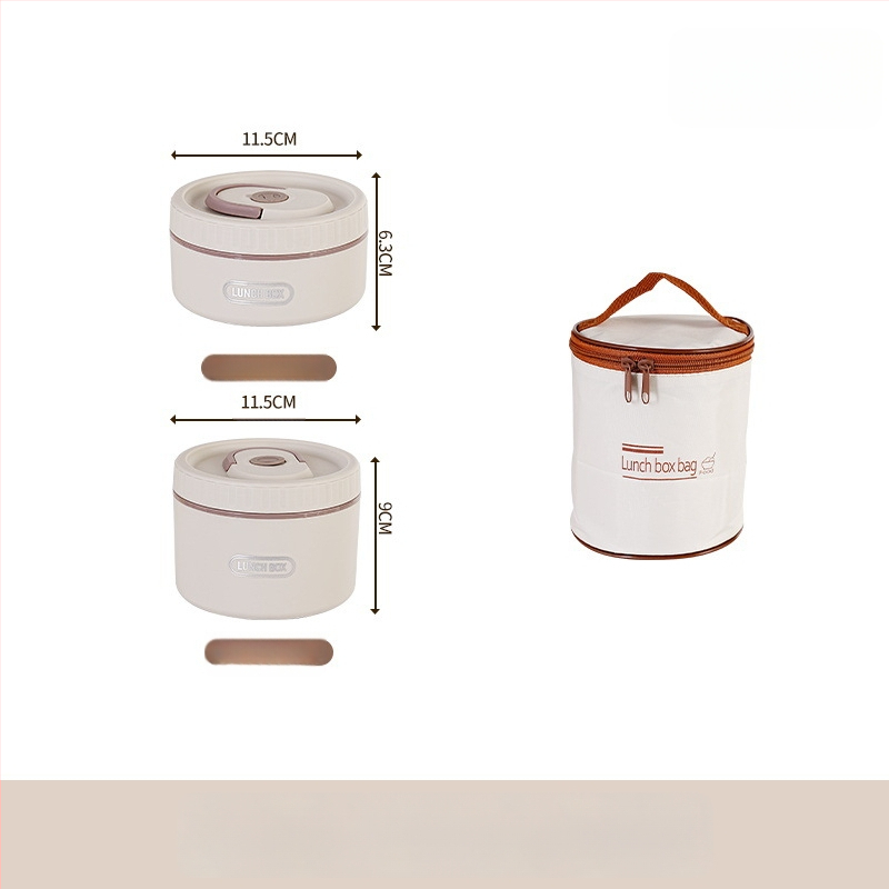 304 rozsdamentes acél ebédes doboz, termoszigetelt, szivárgásmentes, hordozható, többszintes kialakítás akár négy rétegig, mikrohullámú sütőbe tehető