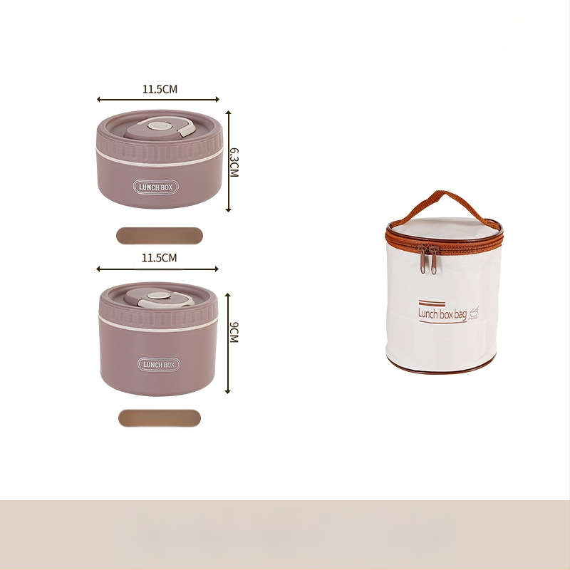 304 rozsdamentes acél ebédes doboz, termoszigetelt, szivárgásmentes, hordozható, többszintes kialakítás akár négy rétegig, mikrohullámú sütőbe tehető