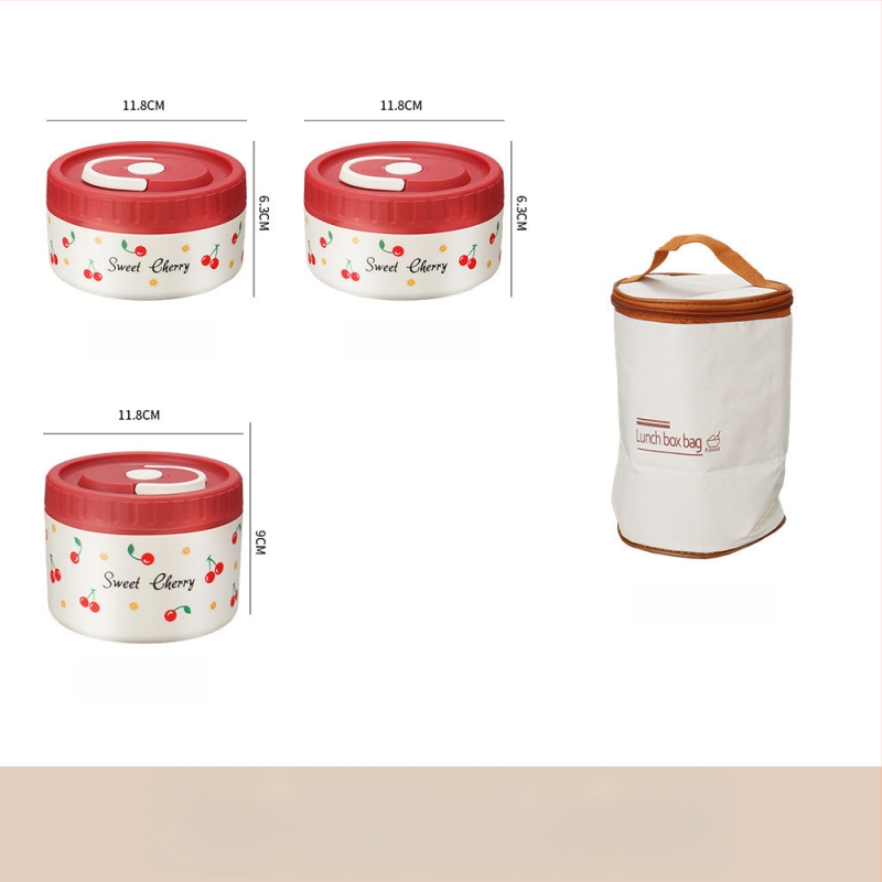 304 rozsdamentes acél ebédes doboz, termoszigetelt, szivárgásmentes, hordozható, többszintes kialakítás akár négy rétegig, mikrohullámú sütőbe tehető