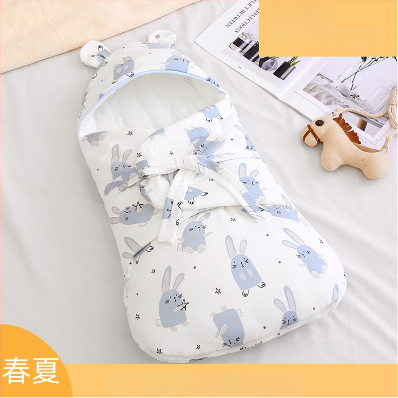 Νεογέννητος υπνόσακος-σβούλ από 100% βαμβάκι, γέμισμα βαμβάκι, κατάλληλος για Άνοιξη, Καλοκαίρι, Φθινόπωρο και Χειμώνα