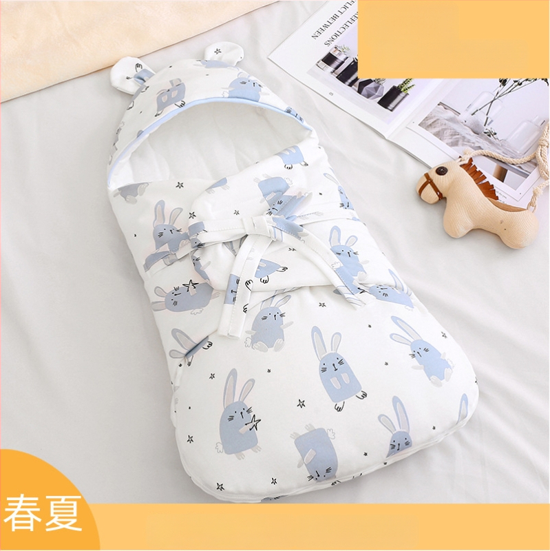 Νεογέννητος υπνόσακος-σβούλ από 100% βαμβάκι, γέμισμα βαμβάκι, κατάλληλος για Άνοιξη, Καλοκαίρι, Φθινόπωρο και Χειμώνα