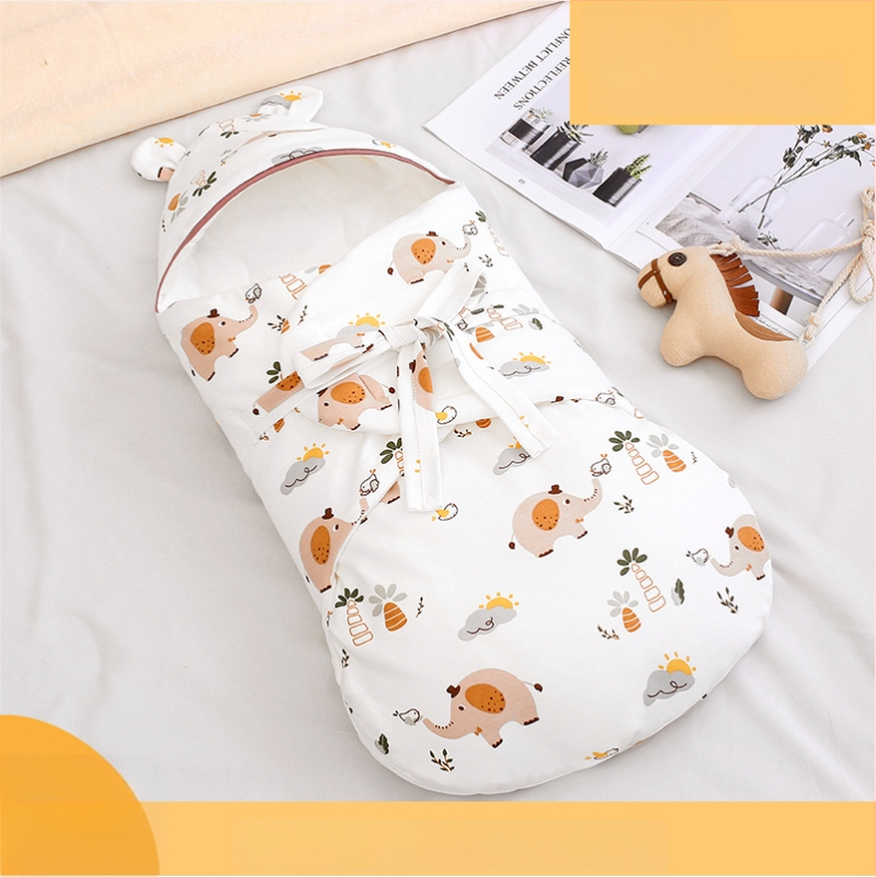 Νεογέννητος υπνόσακος-σβούλ από 100% βαμβάκι, γέμισμα βαμβάκι, κατάλληλος για Άνοιξη, Καλοκαίρι, Φθινόπωρο και Χειμώνα