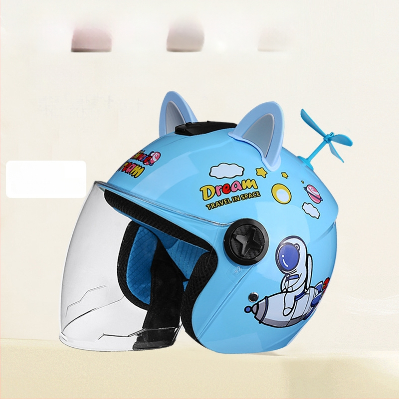 Παιδικό κράνος για ηλεκτρικά ποδήλατα, unisex, τύπος μισού κράνους, για όλες τις εποχές, ABS υλικό