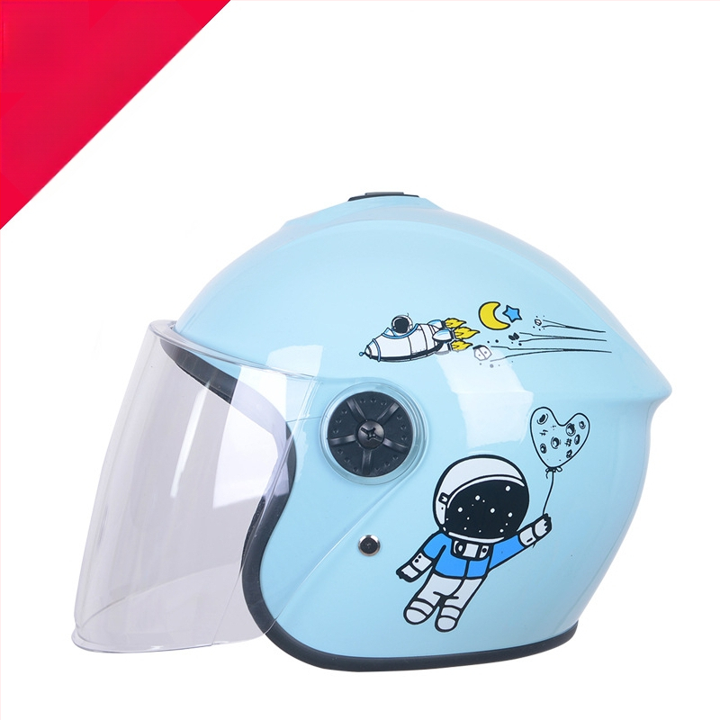 Παιδικό κράνος για ηλεκτρικά ποδήλατα, unisex, τύπος μισού κράνους, για όλες τις εποχές, ABS υλικό