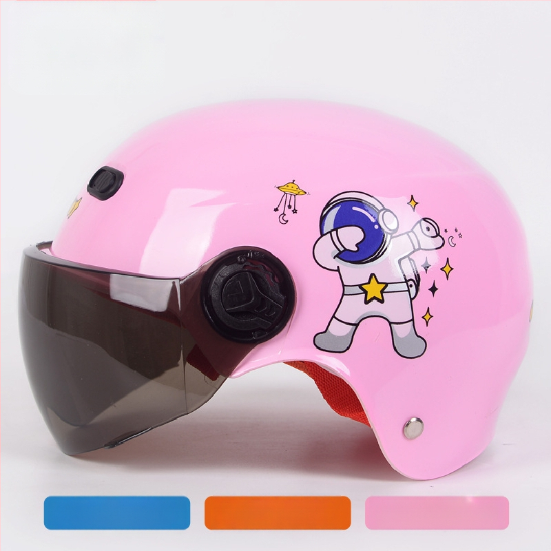 Παιδικό κράνος για ηλεκτρικά ποδήλατα, unisex, τύπος μισού κράνους, για όλες τις εποχές, ABS υλικό