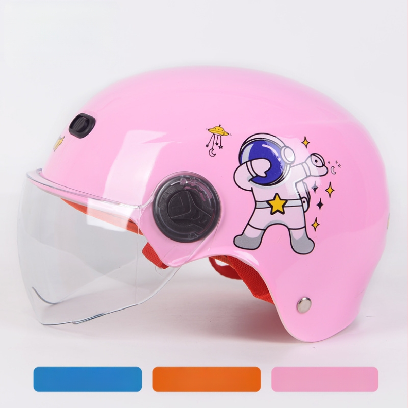 Παιδικό κράνος για ηλεκτρικά ποδήλατα, unisex, τύπος μισού κράνους, για όλες τις εποχές, ABS υλικό