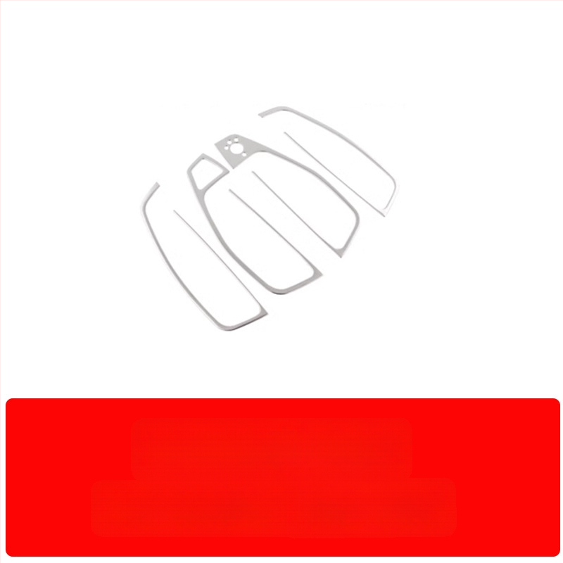 Ζαν Κε Ανοξείδωτος χάλυβας – Πλαίσιο κεντρικής κονσόλας και επένδυση εσωτερικής πόρτας για Audi A6L/A7 (12-18) – Ανθεκτικό στις γρατσουνιές και στη φθορά