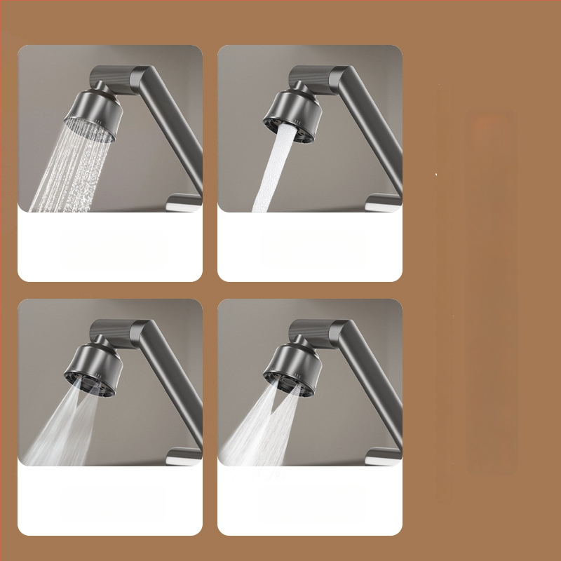 Nerezová oceľová miešacia batéria pre umývadlo s reguláciou teploty (1-100°C), horúca/studená voda, montáž na doske, model ZC1099, meďový jadrový ventil, 20 mm vstup/výstup