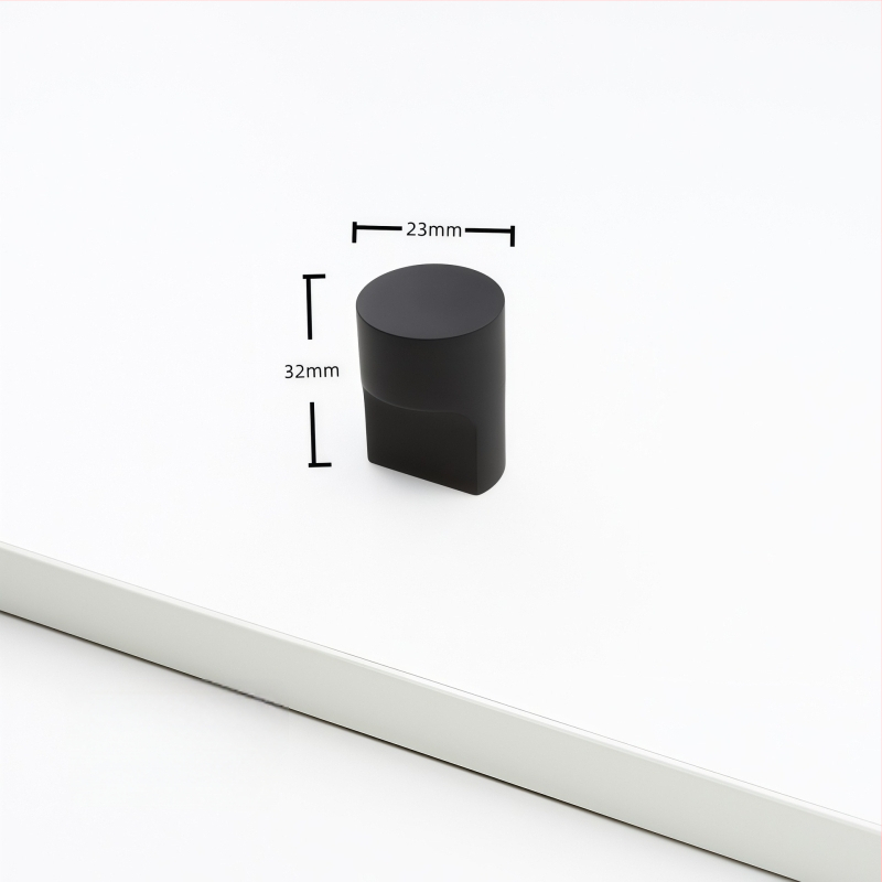 Χειρολαβή ντουλαπιού από κράμα ψευδαργύρου, τόξου σχήματος, μοντέρνου στυλ, επιφανειακή τοποθέτηση, μοντέλο Rz007