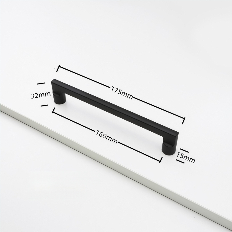 Χειρολαβή ντουλαπιού από κράμα ψευδαργύρου, τόξου σχήματος, μοντέρνου στυλ, επιφανειακή τοποθέτηση, μοντέλο Rz007