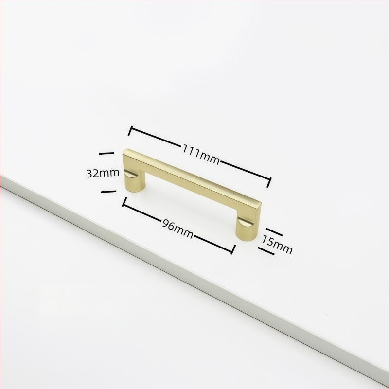 Χειρολαβή ντουλαπιού από κράμα ψευδαργύρου, τόξου σχήματος, μοντέρνου στυλ, επιφανειακή τοποθέτηση, μοντέλο Rz007