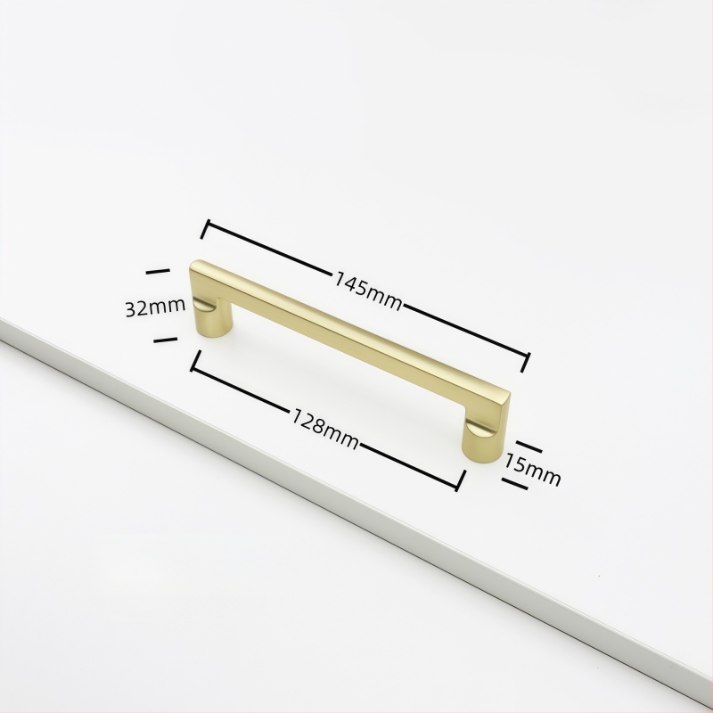 Χειρολαβή ντουλαπιού από κράμα ψευδαργύρου, τόξου σχήματος, μοντέρνου στυλ, επιφανειακή τοποθέτηση, μοντέλο Rz007