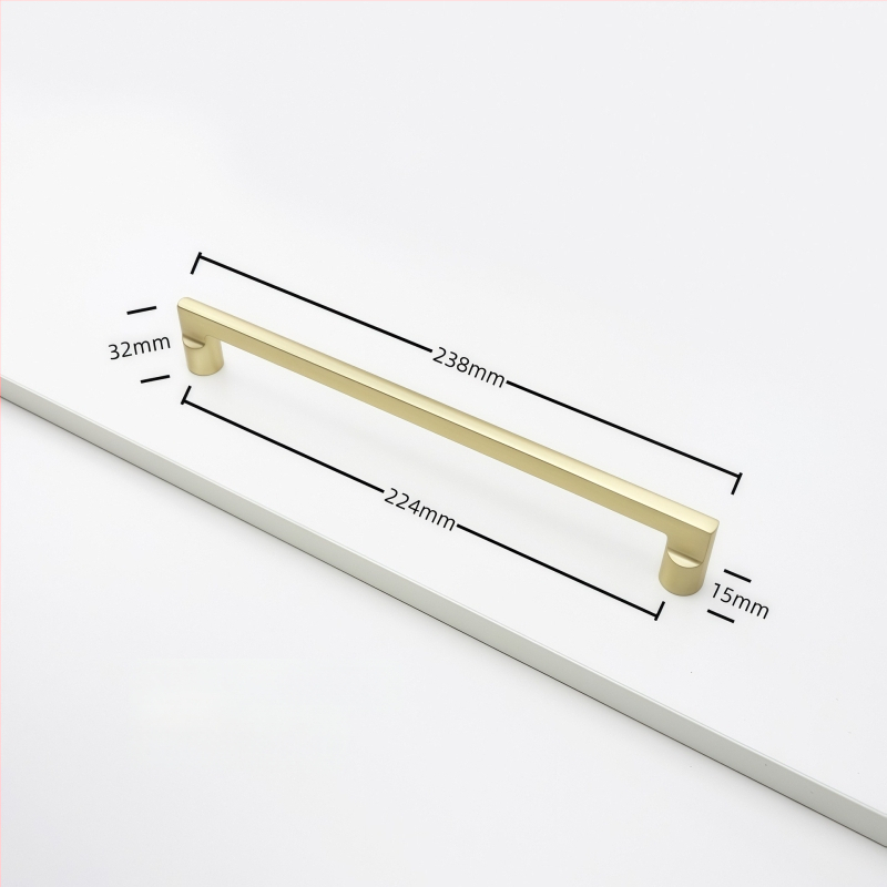 Χειρολαβή ντουλαπιού από κράμα ψευδαργύρου, τόξου σχήματος, μοντέρνου στυλ, επιφανειακή τοποθέτηση, μοντέλο Rz007