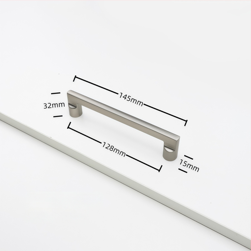 Χειρολαβή ντουλαπιού από κράμα ψευδαργύρου, τόξου σχήματος, μοντέρνου στυλ, επιφανειακή τοποθέτηση, μοντέλο Rz007